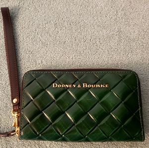 COPY - Dooney & Bourke Green City Woven Wallet/Wr…